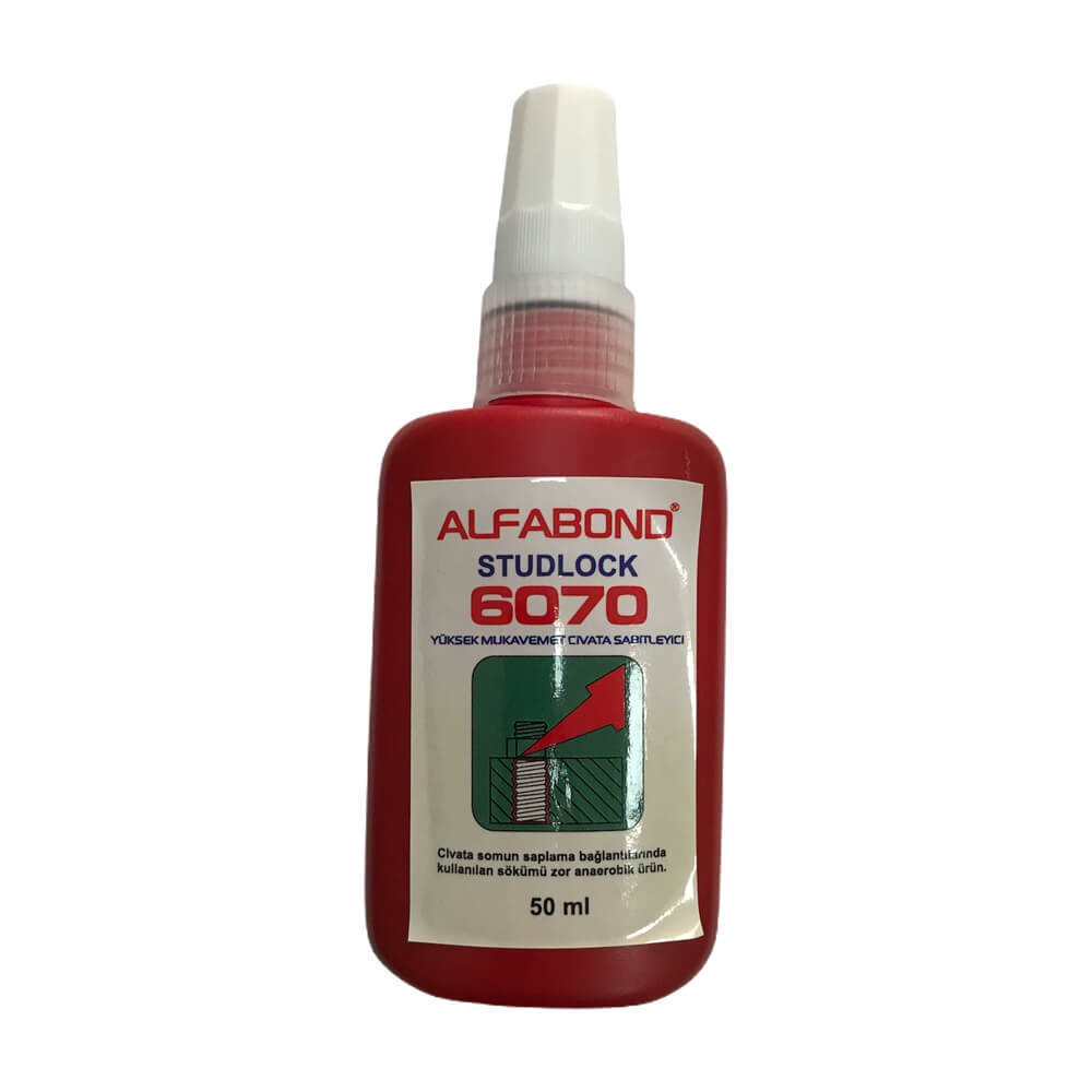 Alfabond 6070 Yüksek Mukavemetli Civata Sabitleyici 50 ml