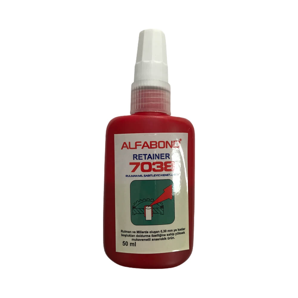 Alfabond 7038 Yüksek Mukavemetli Rulman Kenetleyici (Sabitleyici) 50 ml